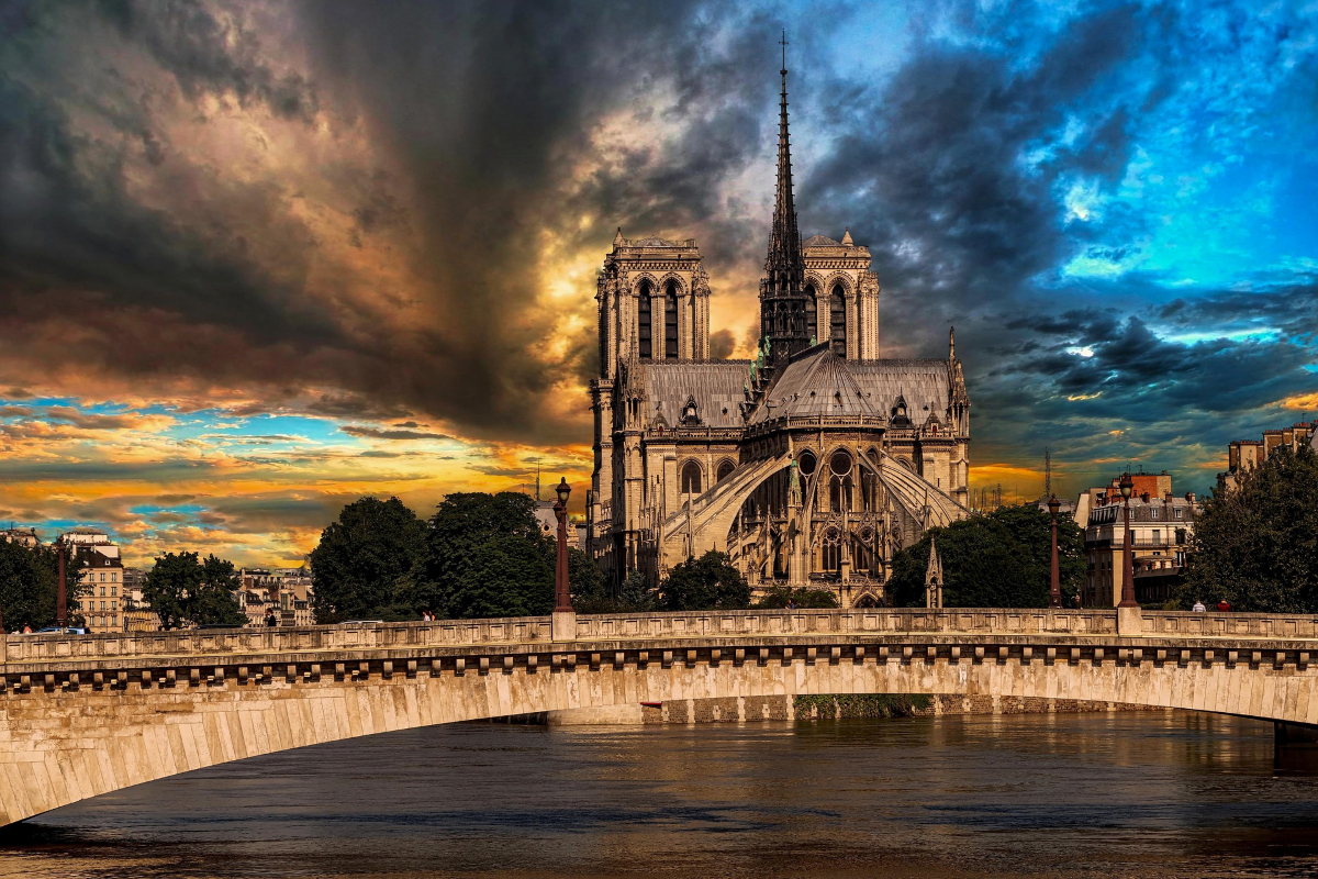 Paris at night